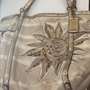Coach summer tote